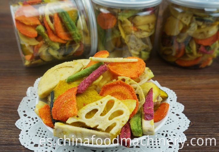 Dried fruits and vegetables